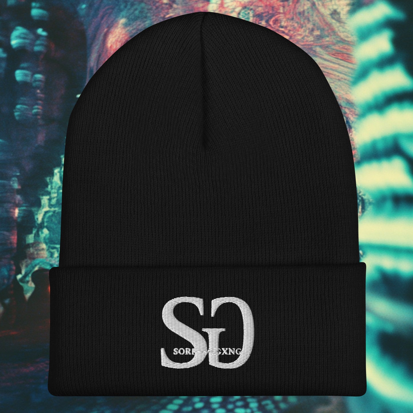 SG LOGO BEANIE (BLACK)